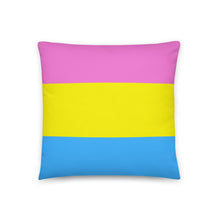 Load image into Gallery viewer, I'm On That Pan Shit/Pan Pride Flag - Basic Pillow