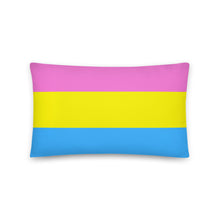 Load image into Gallery viewer, I'm On That Pan Shit/Pan Pride Flag - Basic Pillow