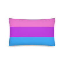 Load image into Gallery viewer, I'm On That Bi Shit/Bi Pride Flag - Basic Pillow