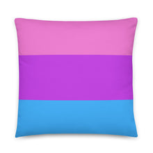 Load image into Gallery viewer, I'm On That Bi Shit/Bi Pride Flag - Basic Pillow