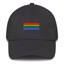 Load image into Gallery viewer, Gay Pride Flag - Dad hat