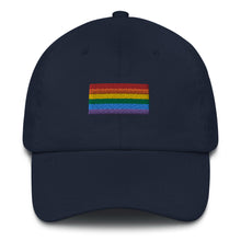 Load image into Gallery viewer, Gay Pride Flag - Dad hat