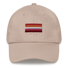 Load image into Gallery viewer, Lesbian Pride Flag - Dad hat