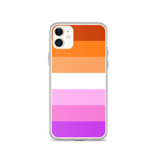 Load image into Gallery viewer, Lesbian Pride Flag - iPhone Case