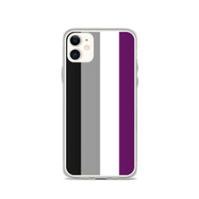 Load image into Gallery viewer, Ace Pride Flag - iPhone Case (sideways)
