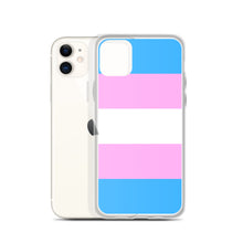 Load image into Gallery viewer, Trans Pride Flag - iPhone Case