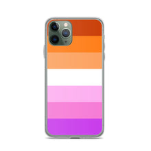 Load image into Gallery viewer, Lesbian Pride Flag - iPhone Case