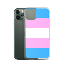 Load image into Gallery viewer, Trans Pride Flag - iPhone Case