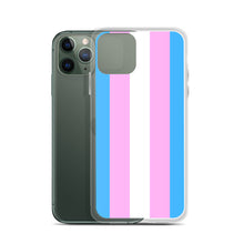 Load image into Gallery viewer, Trans Pride Flag - iPhone Case (sideways)