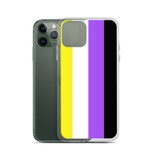 Load image into Gallery viewer, Non-Binary Pride Flag - iPhone Case (sideways)