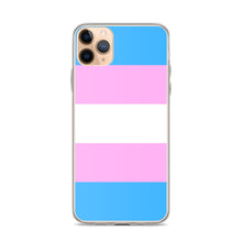 Load image into Gallery viewer, Trans Pride Flag - iPhone Case