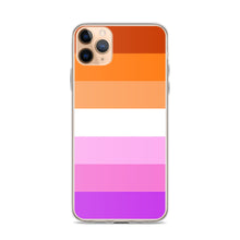 Load image into Gallery viewer, Lesbian Pride Flag - iPhone Case