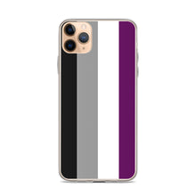 Load image into Gallery viewer, Ace Pride Flag - iPhone Case (sideways)