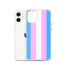 Load image into Gallery viewer, Trans Pride Flag - iPhone Case (sideways)