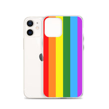 Load image into Gallery viewer, Gay Pride Flag - iPhone Case (sideways)