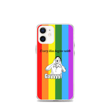 Load image into Gallery viewer, Every Kiss Begins with Gay (gay pride flag) - iPhone Case