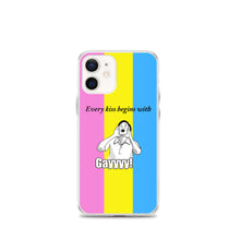 Load image into Gallery viewer, Every Kiss Begins with Gay (pan pride flag) - iPhone Case