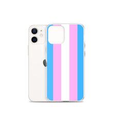Load image into Gallery viewer, Trans Pride Flag - iPhone Case (sideways)