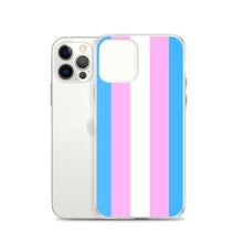 Load image into Gallery viewer, Trans Pride Flag - iPhone Case (sideways)