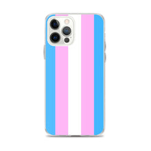 Load image into Gallery viewer, Trans Pride Flag - iPhone Case (sideways)