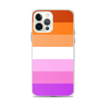 Load image into Gallery viewer, Lesbian Pride Flag - iPhone Case