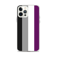 Load image into Gallery viewer, Ace Pride Flag - iPhone Case (sideways)