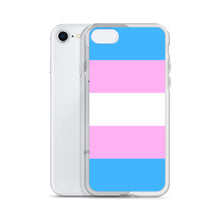 Load image into Gallery viewer, Trans Pride Flag - iPhone Case