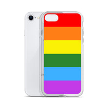 Load image into Gallery viewer, Gay Pride Flag - iPhone Case