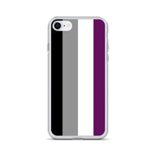 Load image into Gallery viewer, Ace Pride Flag - iPhone Case (sideways)