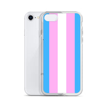 Load image into Gallery viewer, Trans Pride Flag - iPhone Case (sideways)