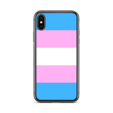 Load image into Gallery viewer, Trans Pride Flag - iPhone Case