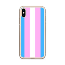 Load image into Gallery viewer, Trans Pride Flag - iPhone Case (sideways)