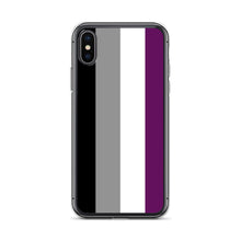 Load image into Gallery viewer, Ace Pride Flag - iPhone Case (sideways)