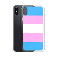 Load image into Gallery viewer, Trans Pride Flag - iPhone Case