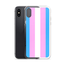 Load image into Gallery viewer, Trans Pride Flag - iPhone Case (sideways)