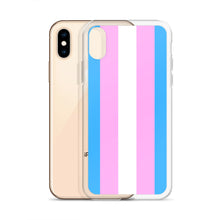 Load image into Gallery viewer, Trans Pride Flag - iPhone Case (sideways)