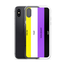 Load image into Gallery viewer, I'm On That Non-Binary Shit - iPhone Case (sideways)