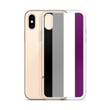 Load image into Gallery viewer, Ace Pride Flag - iPhone Case (sideways)