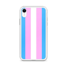 Load image into Gallery viewer, Trans Pride Flag - iPhone Case (sideways)