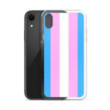 Load image into Gallery viewer, Trans Pride Flag - iPhone Case (sideways)
