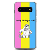 Load image into Gallery viewer, Every Kiss Begins with Gay (pan pride flag) - Samsung Case