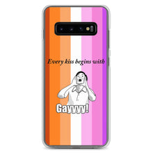 Load image into Gallery viewer, Every Kiss Begins with Gay (lesbian pride flag) - Samsung Case