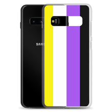 Load image into Gallery viewer, Non-Binary Pride Flag - Samsung Case (sideways)
