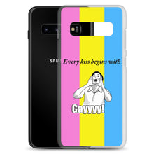 Load image into Gallery viewer, Every Kiss Begins with Gay (pan pride flag) - Samsung Case