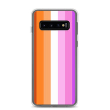 Load image into Gallery viewer, Lesbian Pride Flag - Samsung Case (sideways)