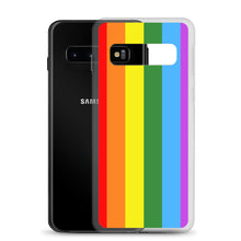 Load image into Gallery viewer, Gay Pride Flag - Samsung Case (sideways)