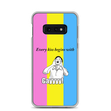 Load image into Gallery viewer, Every Kiss Begins with Gay (pan pride flag) - Samsung Case