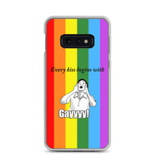 Load image into Gallery viewer, Every Kiss Begins with Gay (gay pride flag) - Samsung Case