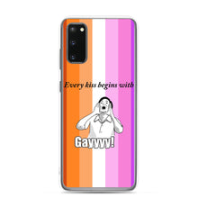 Load image into Gallery viewer, Every Kiss Begins with Gay (lesbian pride flag) - Samsung Case