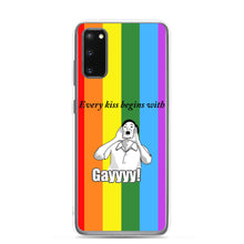 Load image into Gallery viewer, Every Kiss Begins with Gay (gay pride flag) - Samsung Case